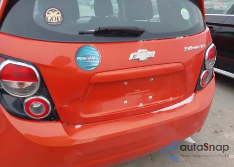 2012 Chevrolet Sonic 2Lt z USA, uszkodzony, nr VIN 1G1JC6SH7C4114309